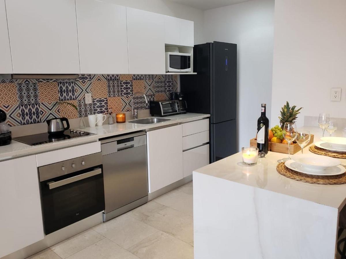 Luxury 5Th Avenue Menesse 32 Apartment Playa del Carmen Bagian luar foto